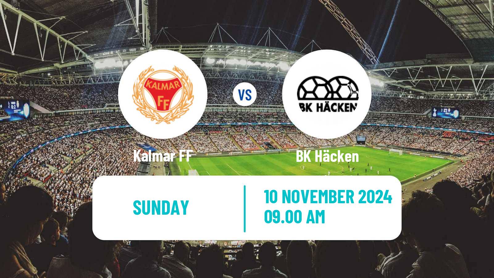 Soccer Swedish Allsvenskan Kalmar - Häcken