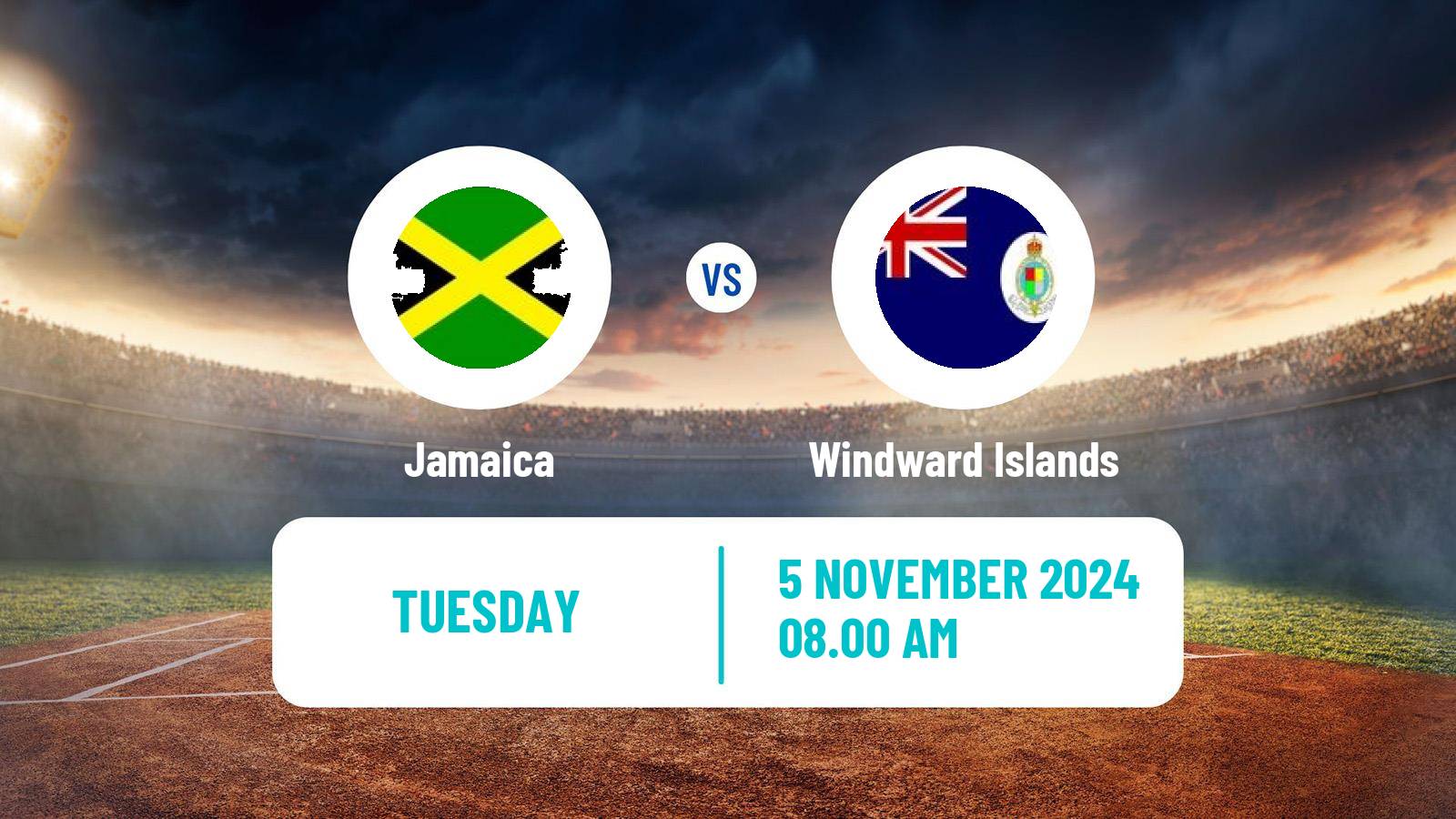 Cricket Super50 Jamaica - Windward Islands