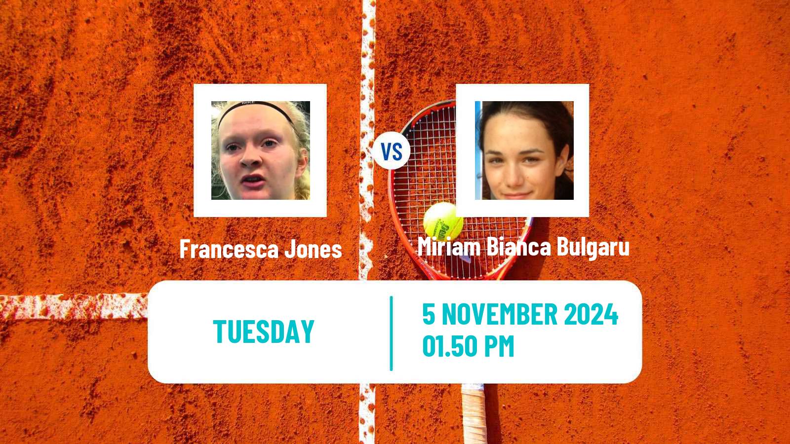 Tennis Cali Challenger Women Francesca Jones - Miriam Bianca Bulgaru