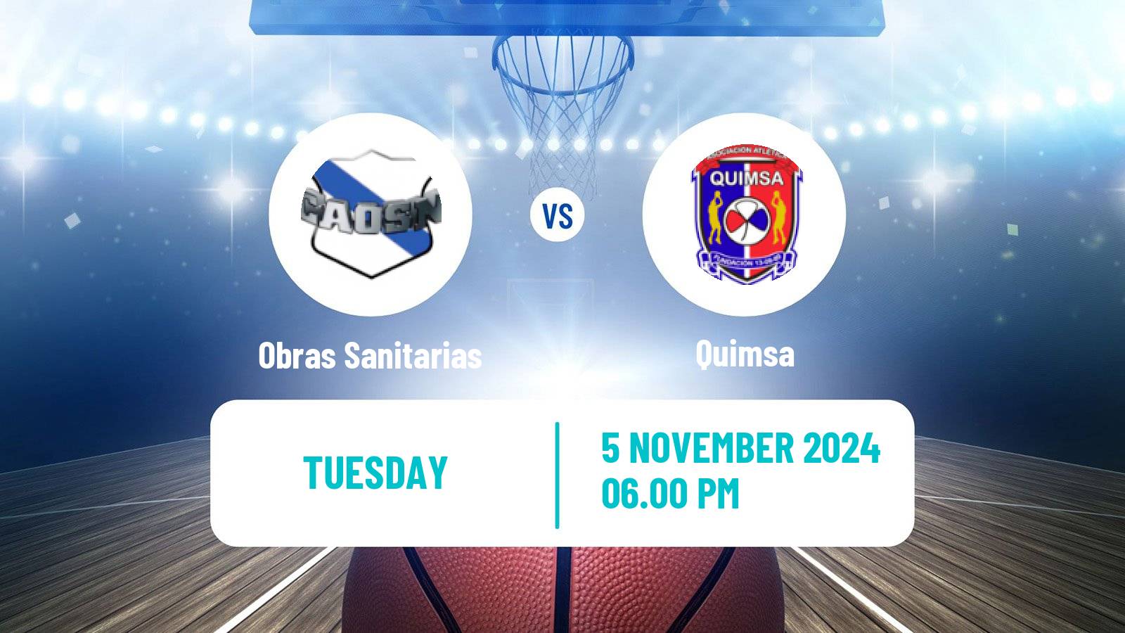 Basketball Argentinian LNB Obras Sanitarias - Quimsa