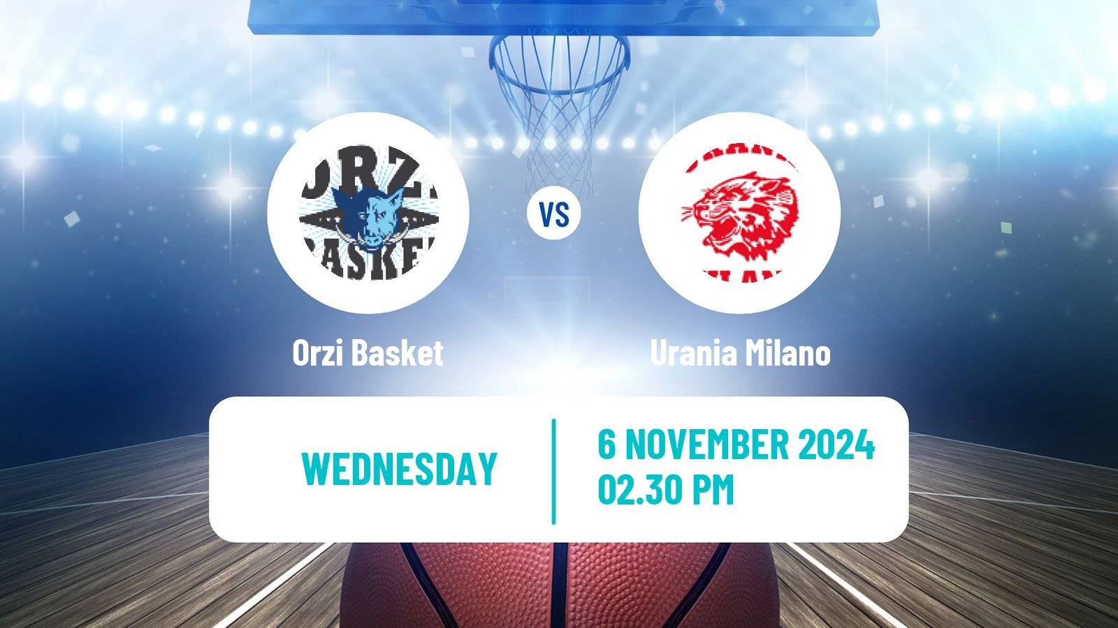 Basketball Italian Serie A2 Basketball Orzi Basket - Urania Milano