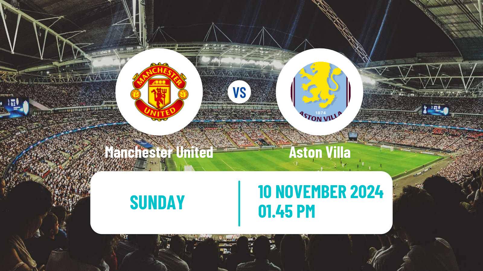 Soccer English WSL Manchester United - Aston Villa