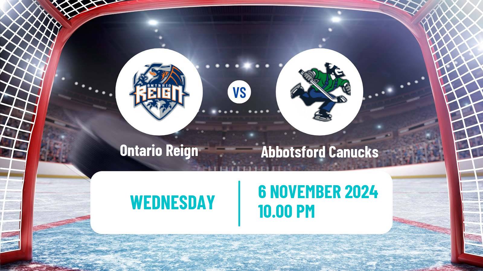 Hockey AHL Ontario Reign - Abbotsford Canucks