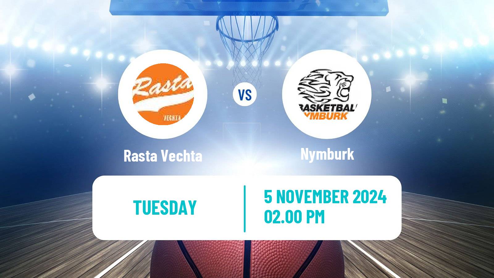 Basketball Champions League Basketball Rasta Vechta - Nymburk