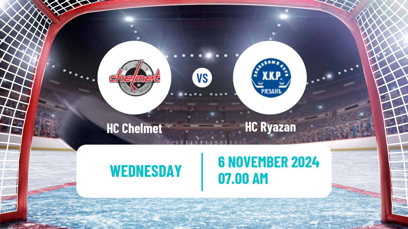 Hockey VHL Chelmet - Ryazan