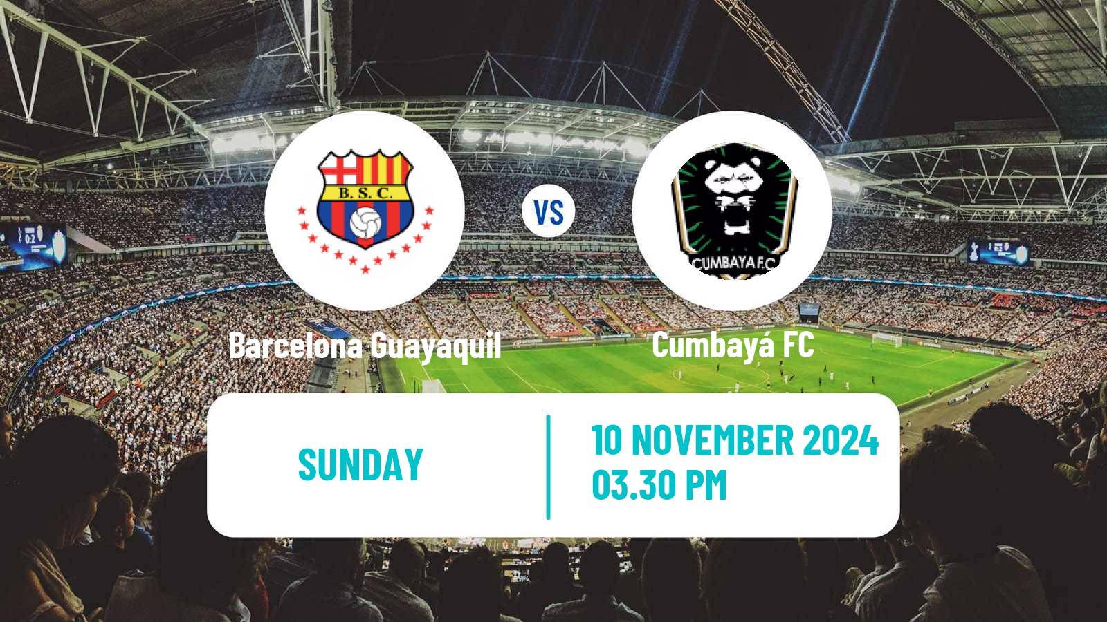 Soccer Ecuadorian Liga Pro Barcelona Guayaquil - Cumbayá