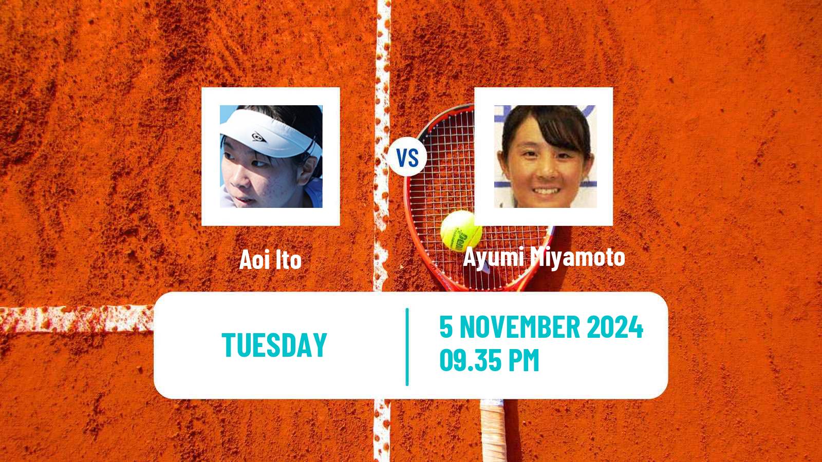 Tennis ITF W35 Hamamatsu Women Aoi Ito - Ayumi Miyamoto