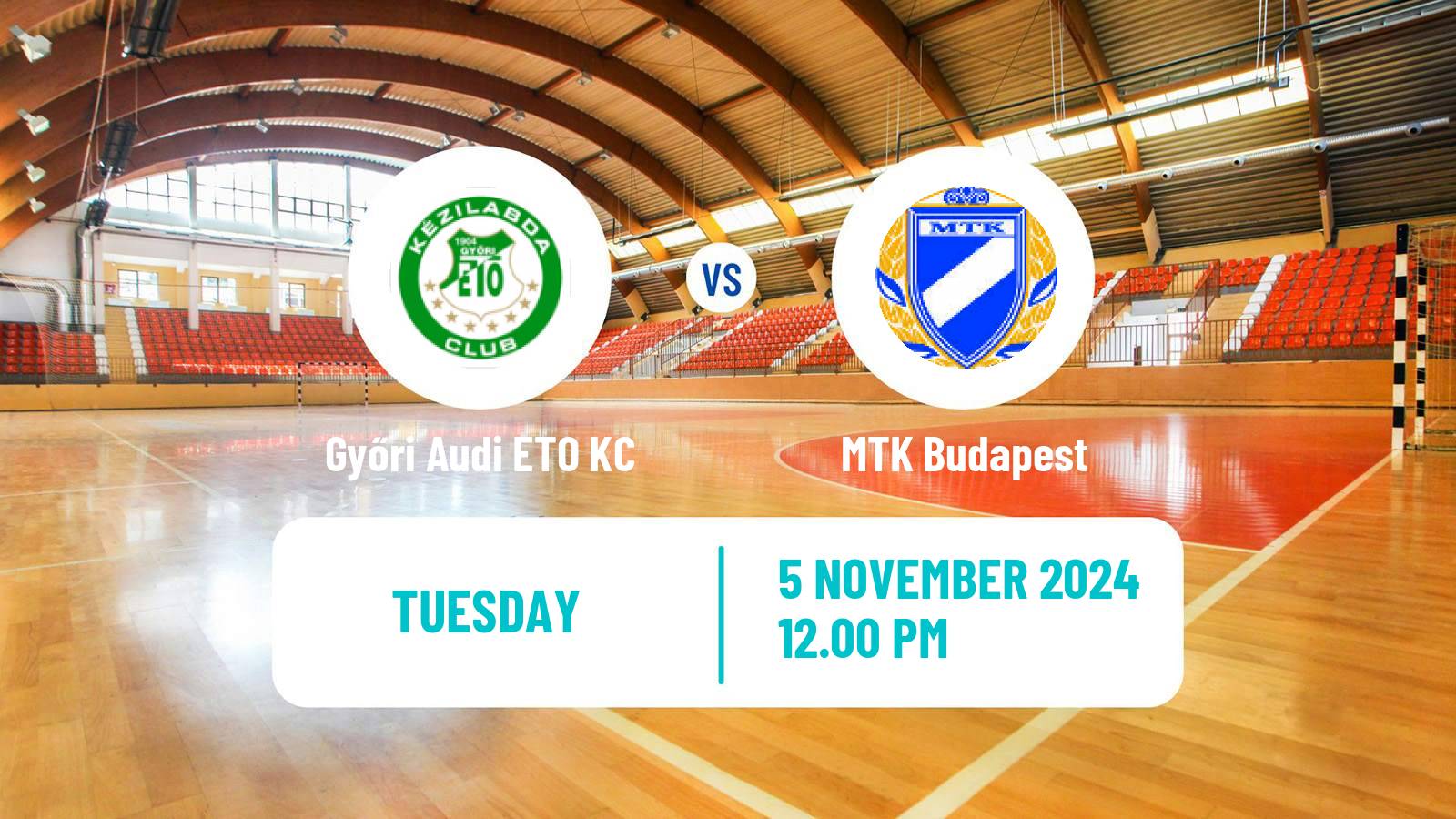 Handball Hungarian Division 1 Handball Women Győri Audi ETO KC - MTK Budapest