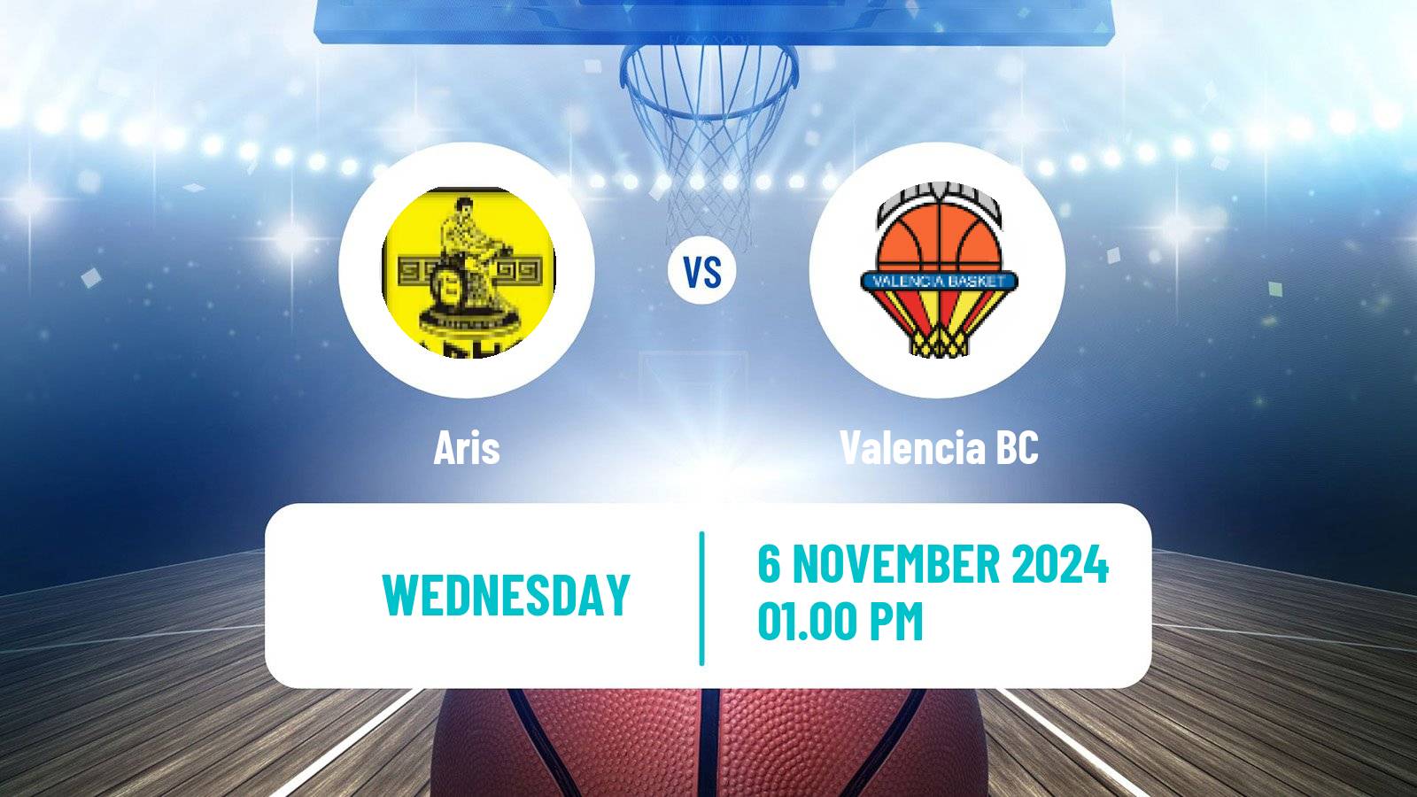 Basketball Eurocup Aris - Valencia