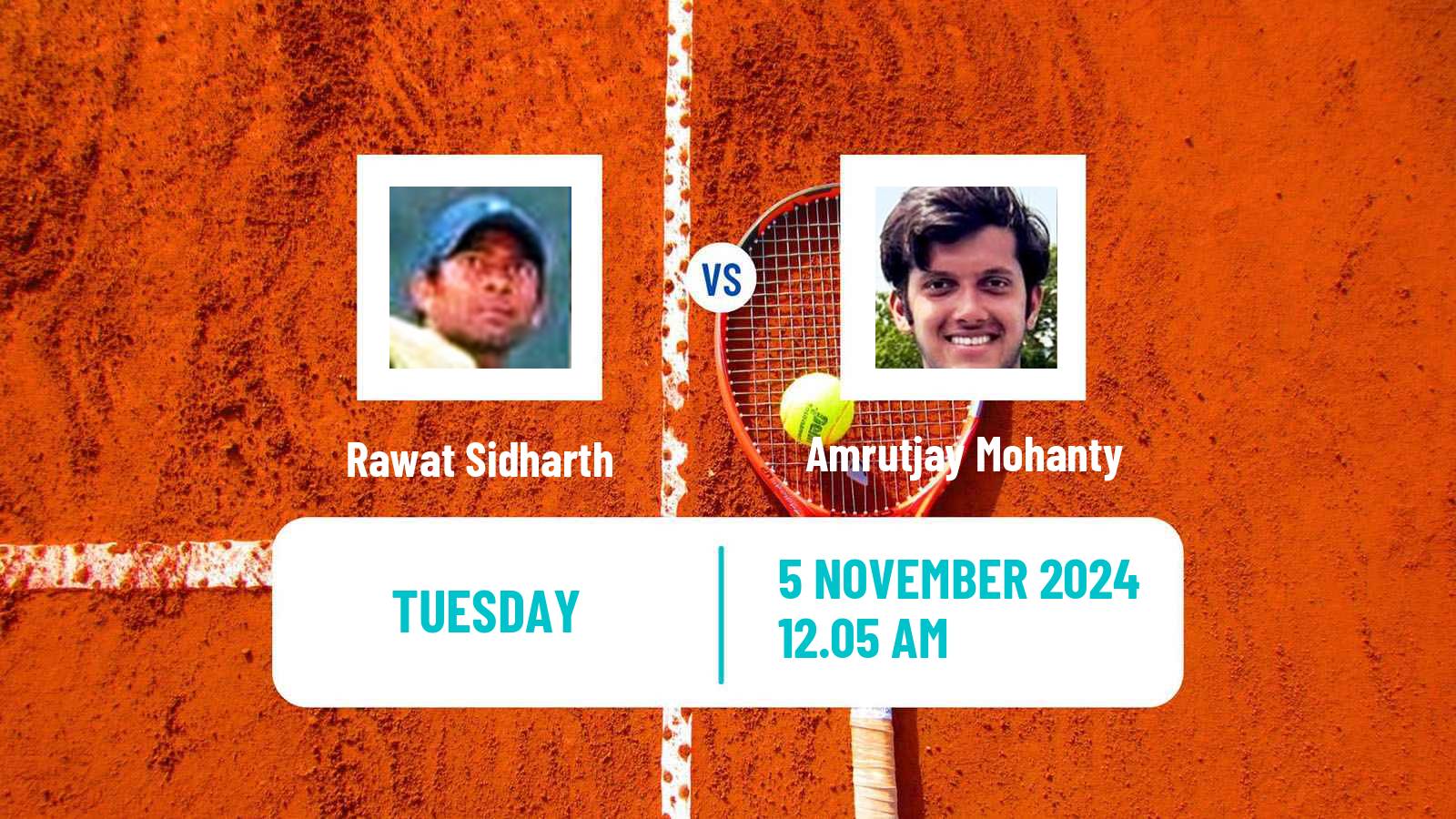 Tennis ITF M25 Bhubaneswar Men Rawat Sidharth - Amrutjay Mohanty