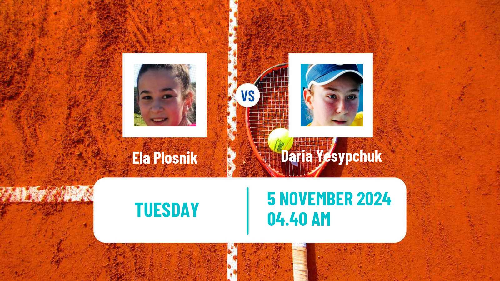 Tennis ITF W35 Solarino 3 Women 2024 Ela Plosnik - Daria Yesypchuk