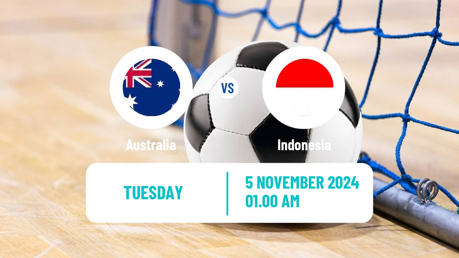 Futsal AFF Championship Futsal Australia - Indonesia