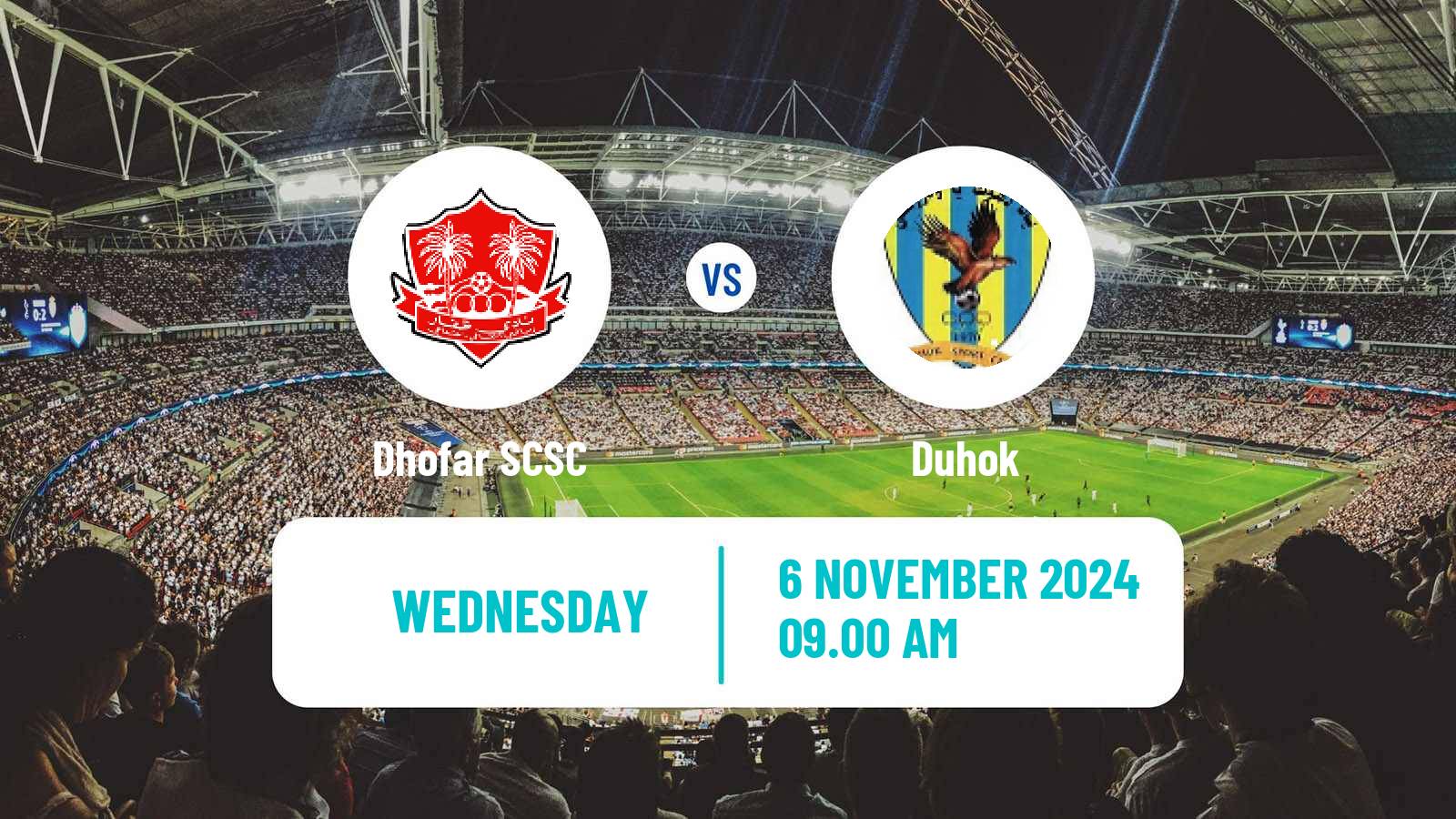 Soccer Gulf Club Champions League Dhofar - Duhok