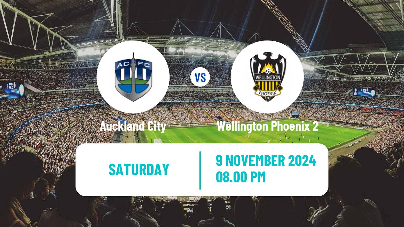 Soccer New Zealand National League Auckland City - Wellington Phoenix 2