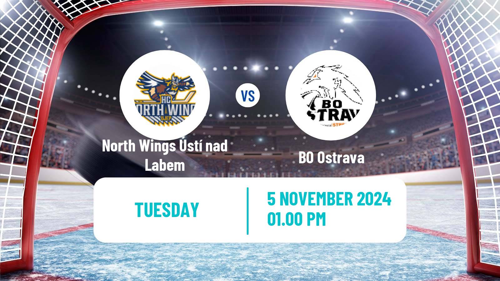 Hockey Czech ULLH North Wings Ústí nad Labem - BO Ostrava