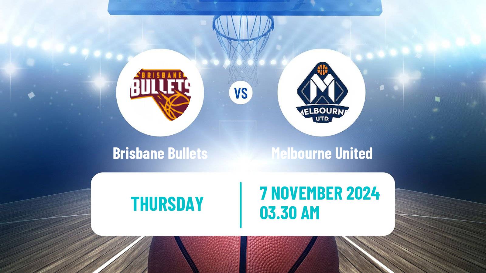 Basketball Australian NBL Brisbane Bullets - Melbourne United