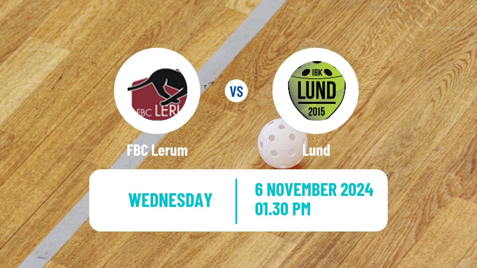 Floorball Swedish Allsvenskan Floorball Lerum - Lund