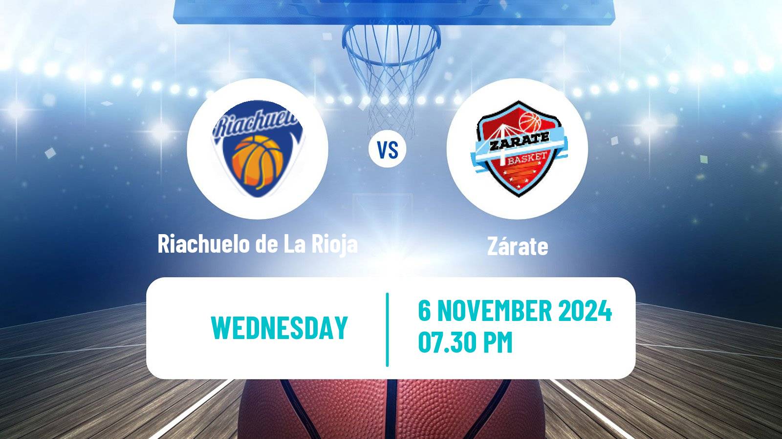 Basketball Argentinian LNB Riachuelo de La Rioja - Zárate