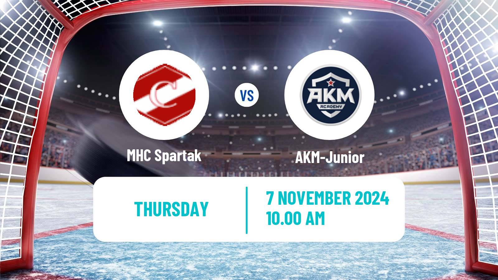 Hockey MHL MHC Spartak - AKM-Junior