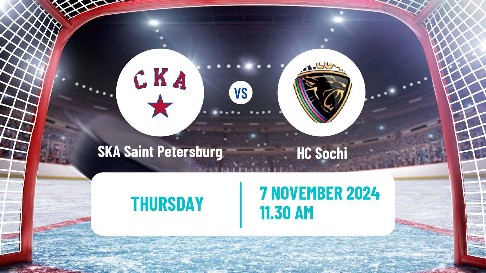 Hockey KHL SKA Saint Petersburg - Sochi