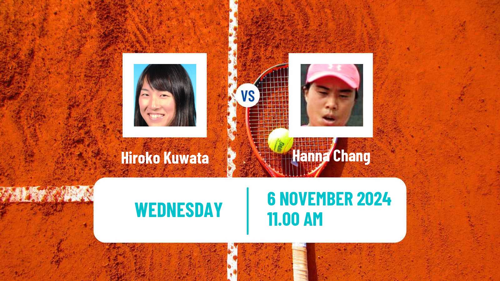 Tennis ITF W50 Veracruz Women Hiroko Kuwata - Hanna Chang