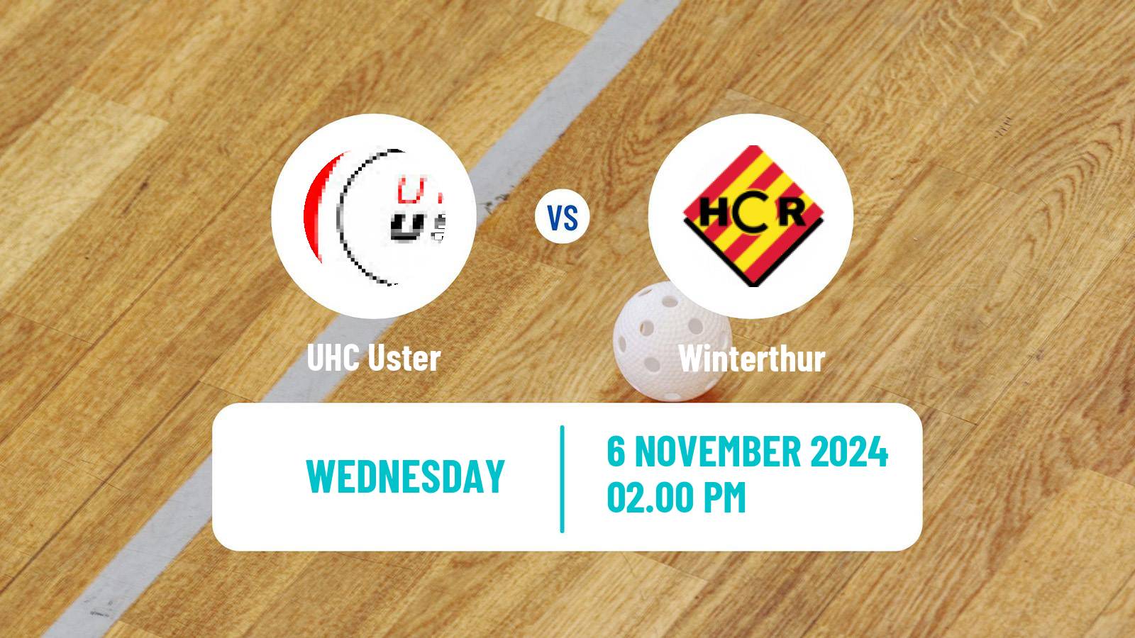 Floorball Swiss NLA Floorball Uster - Winterthur