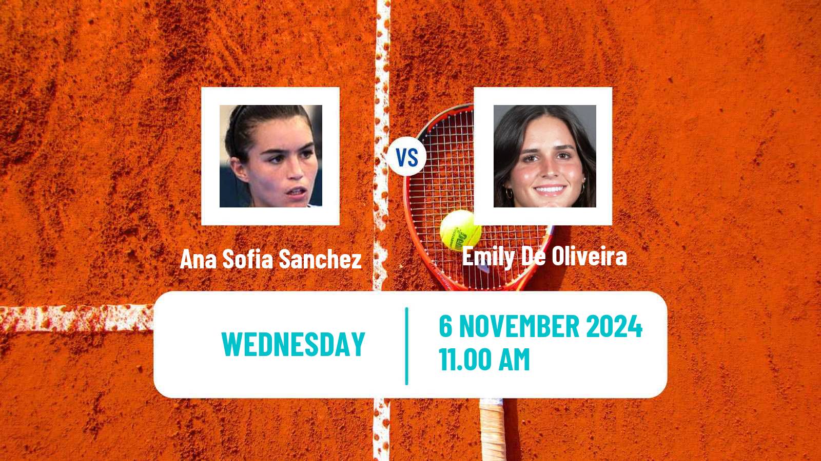 Tennis ITF W50 Veracruz Women Ana Sofia Sanchez - Emily De Oliveira