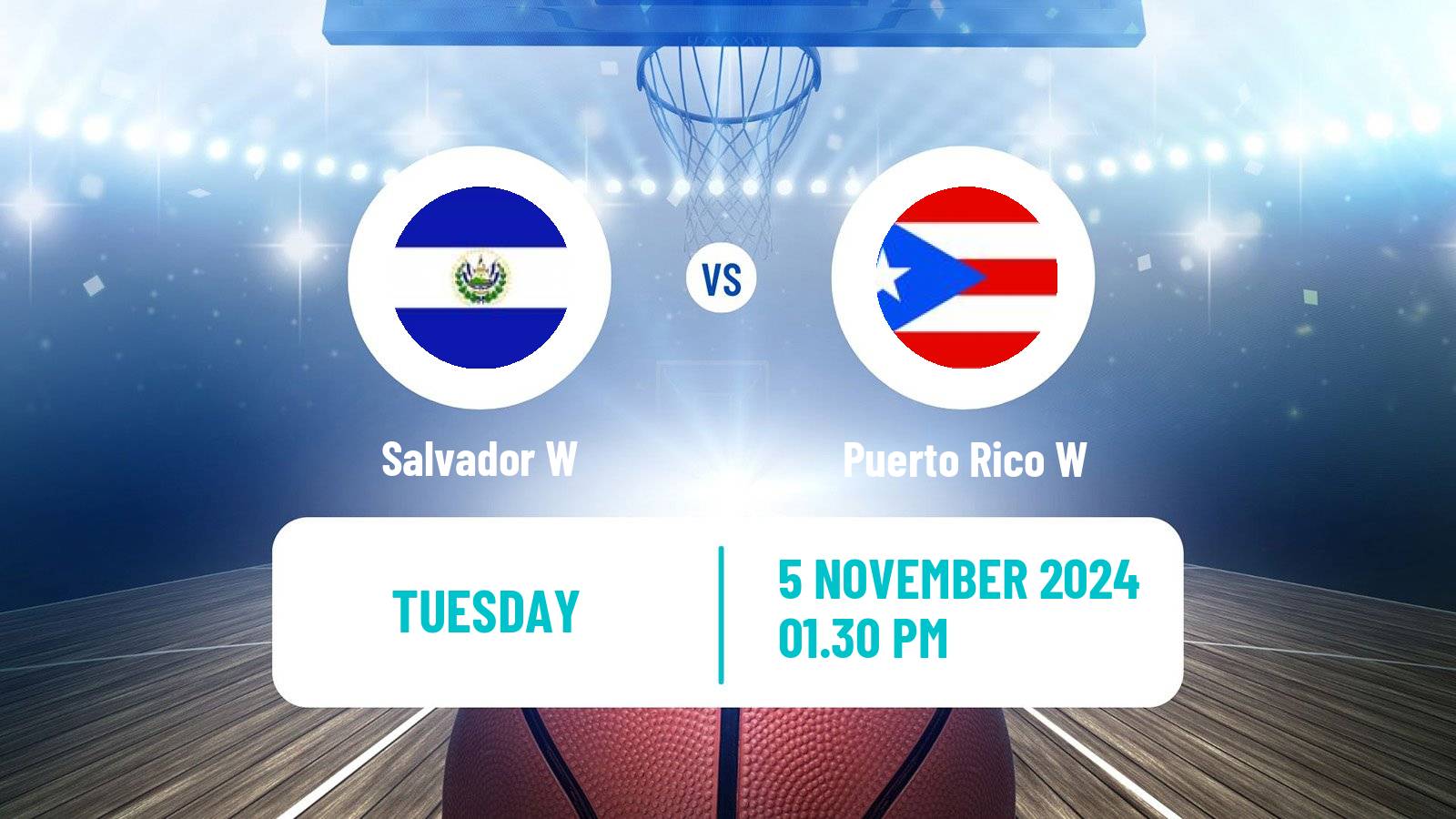 Basketball Centrobasket Championship Women Salvador W - Puerto Rico W