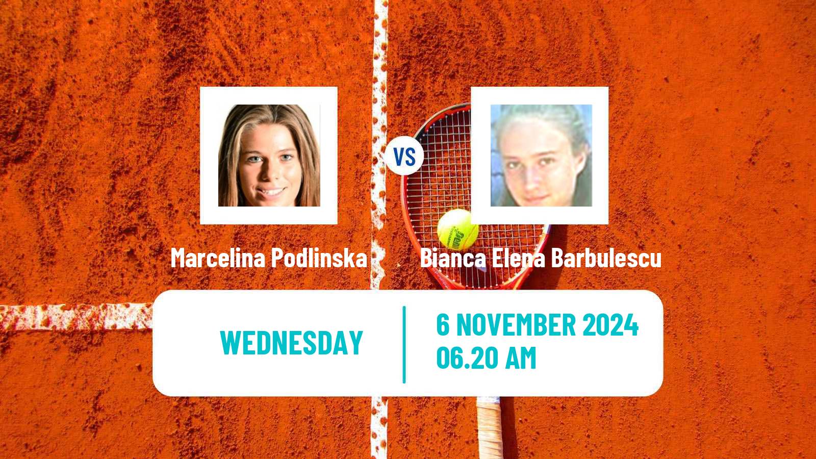 Tennis ITF W15 Heraklion 6 Women Marcelina Podlinska - Bianca Elena Barbulescu