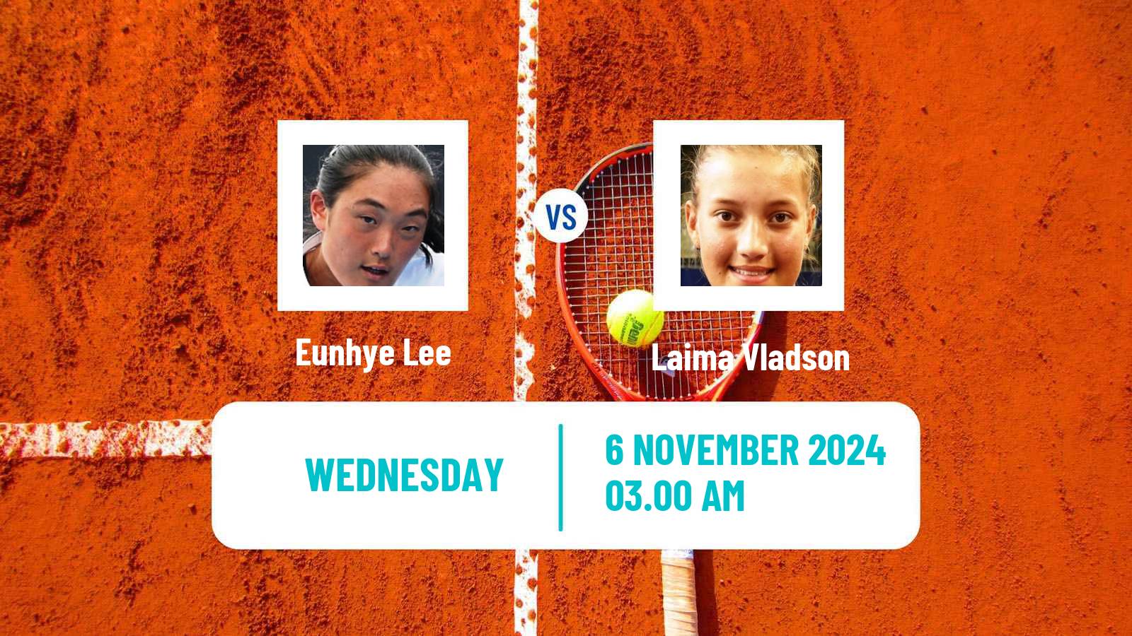 Tennis ITF W15 Sharm Elsheikh 17 Women 2024 Eunhye Lee - Laima Vladson