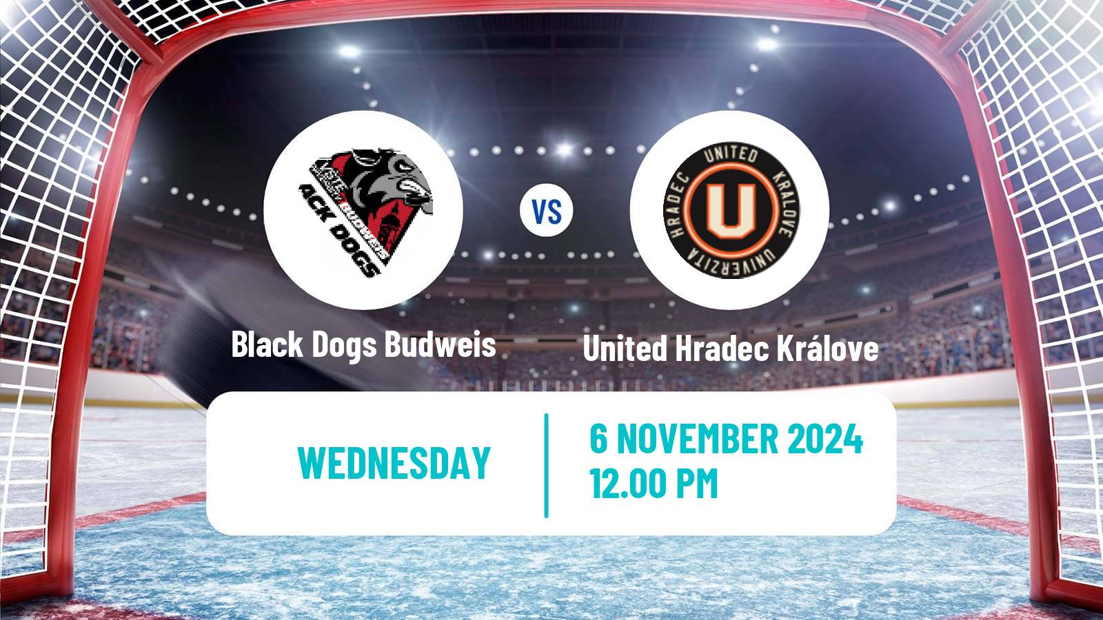 Hockey Czech ULLH Black Dogs Budweis - United Hradec Králove