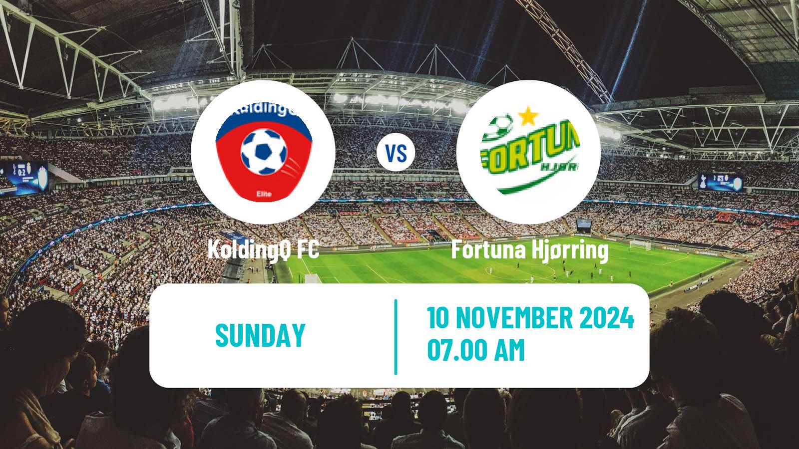 Soccer Danish Elitedivisionen Women KoldingQ - Fortuna Hjørring