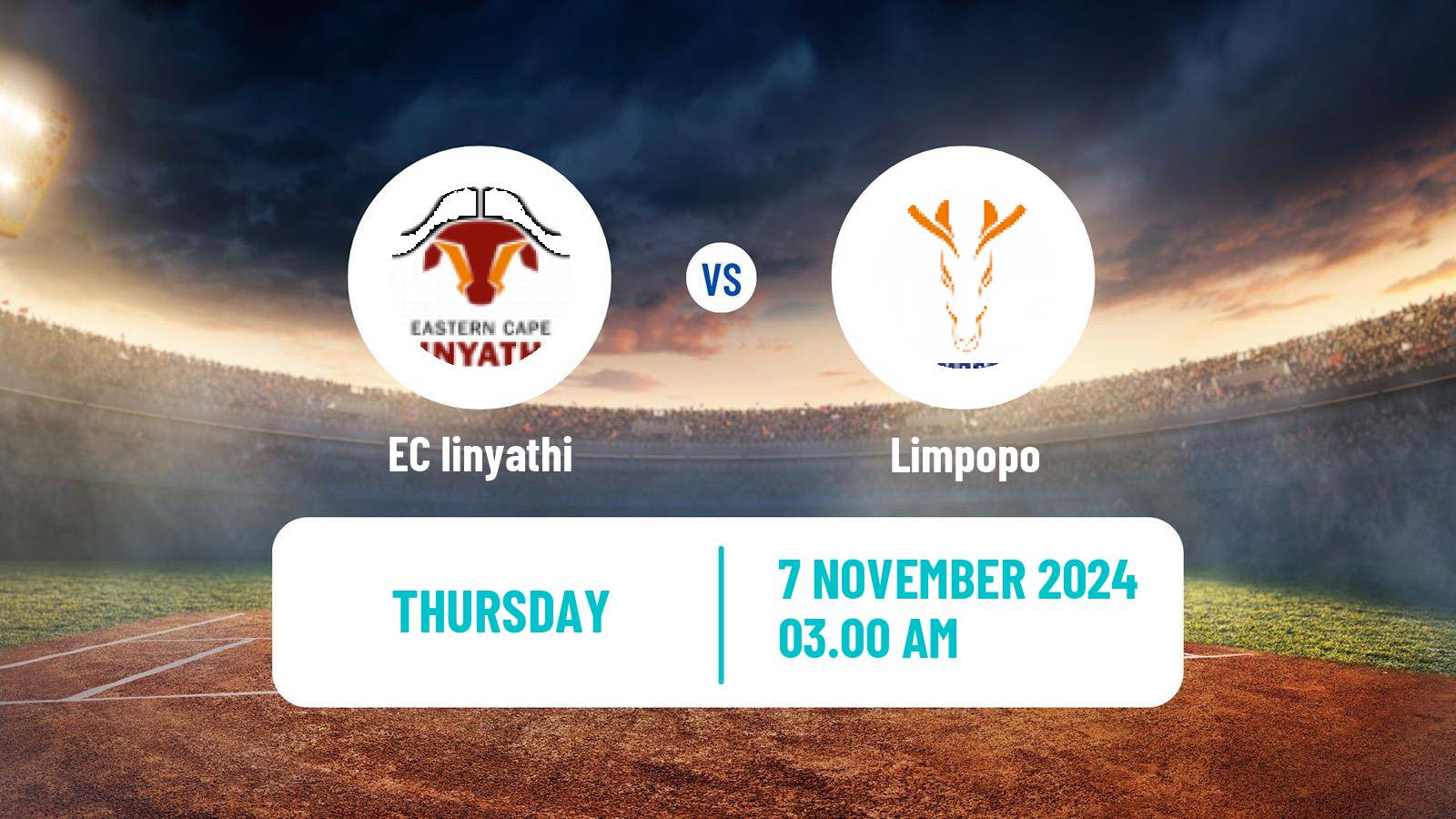 Cricket CSA 4-Day Franchise Series EC Iinyathi - Limpopo