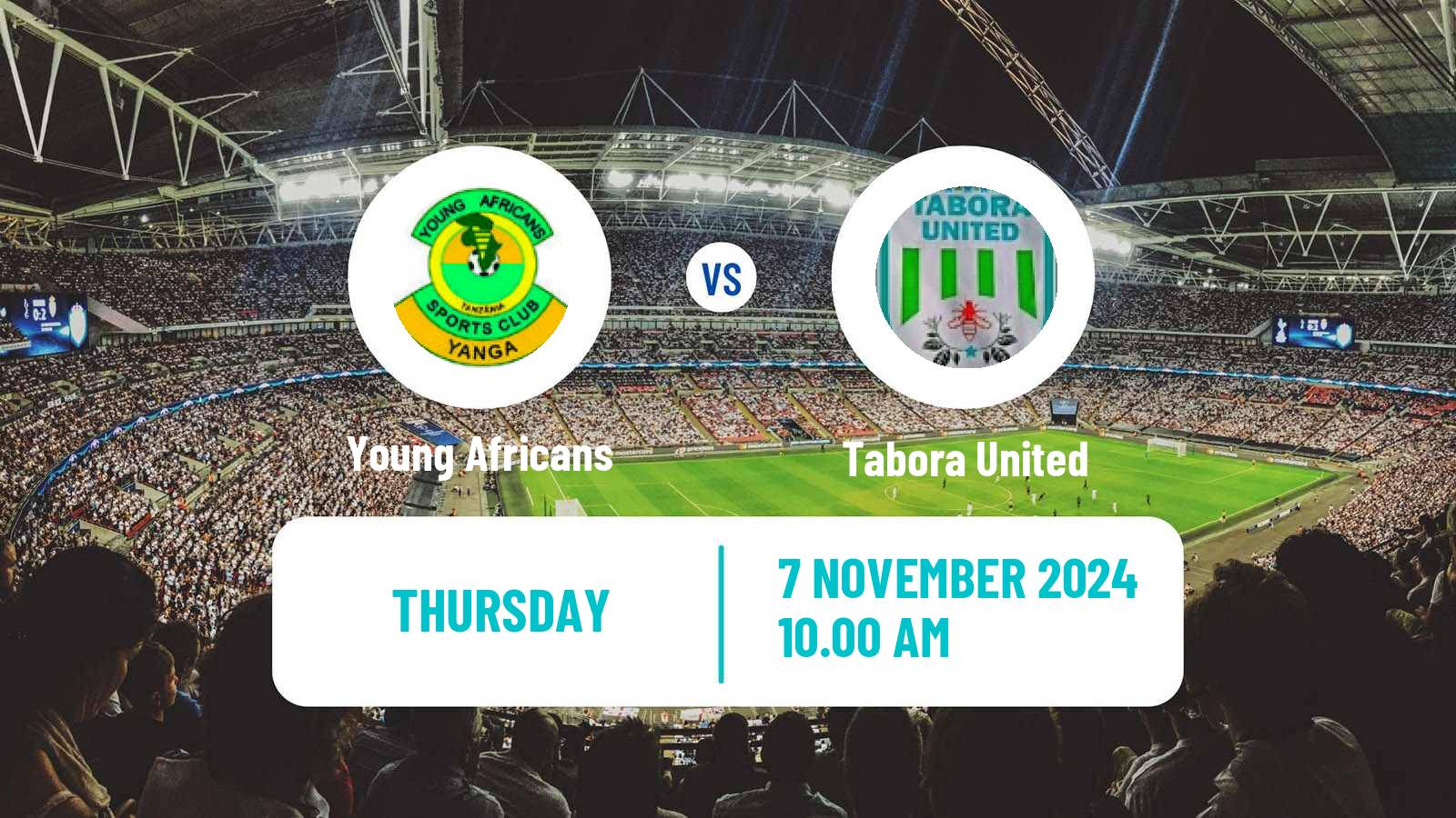 Soccer Tanzanian Premier League Young Africans - Tabora United