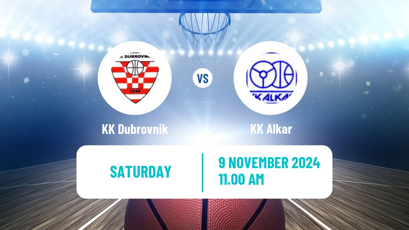 Basketball Croatian Premijer Liga Basketball Dubrovnik - Alkar