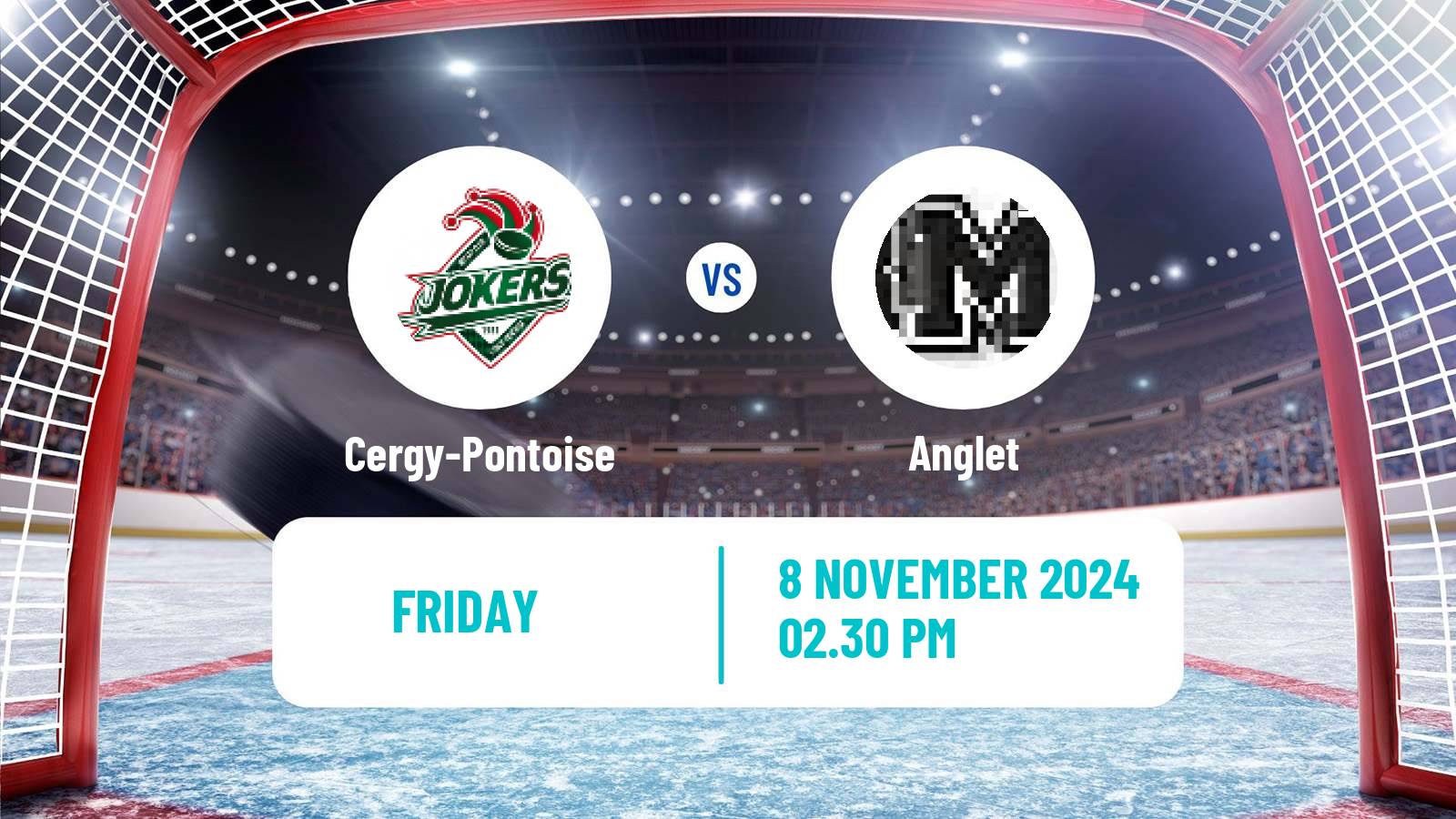 Hockey French Ligue Magnus Cergy-Pontoise - Anglet