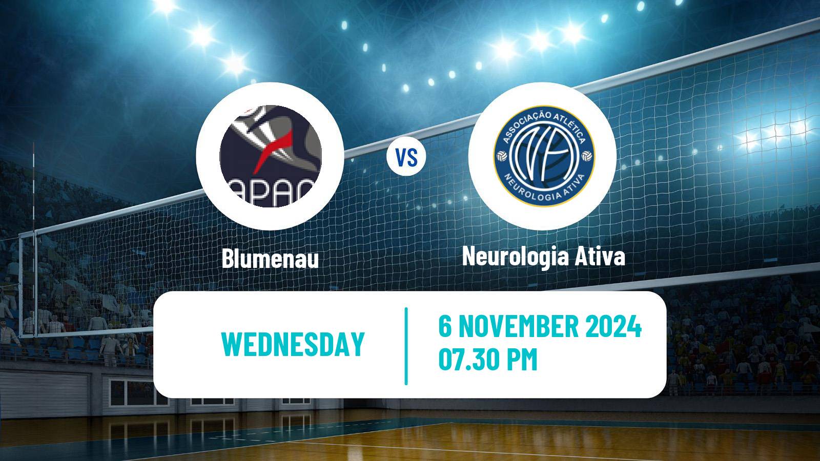 Volleyball Brazilian SuperLiga Volleyball Blumenau - Neurologia Ativa