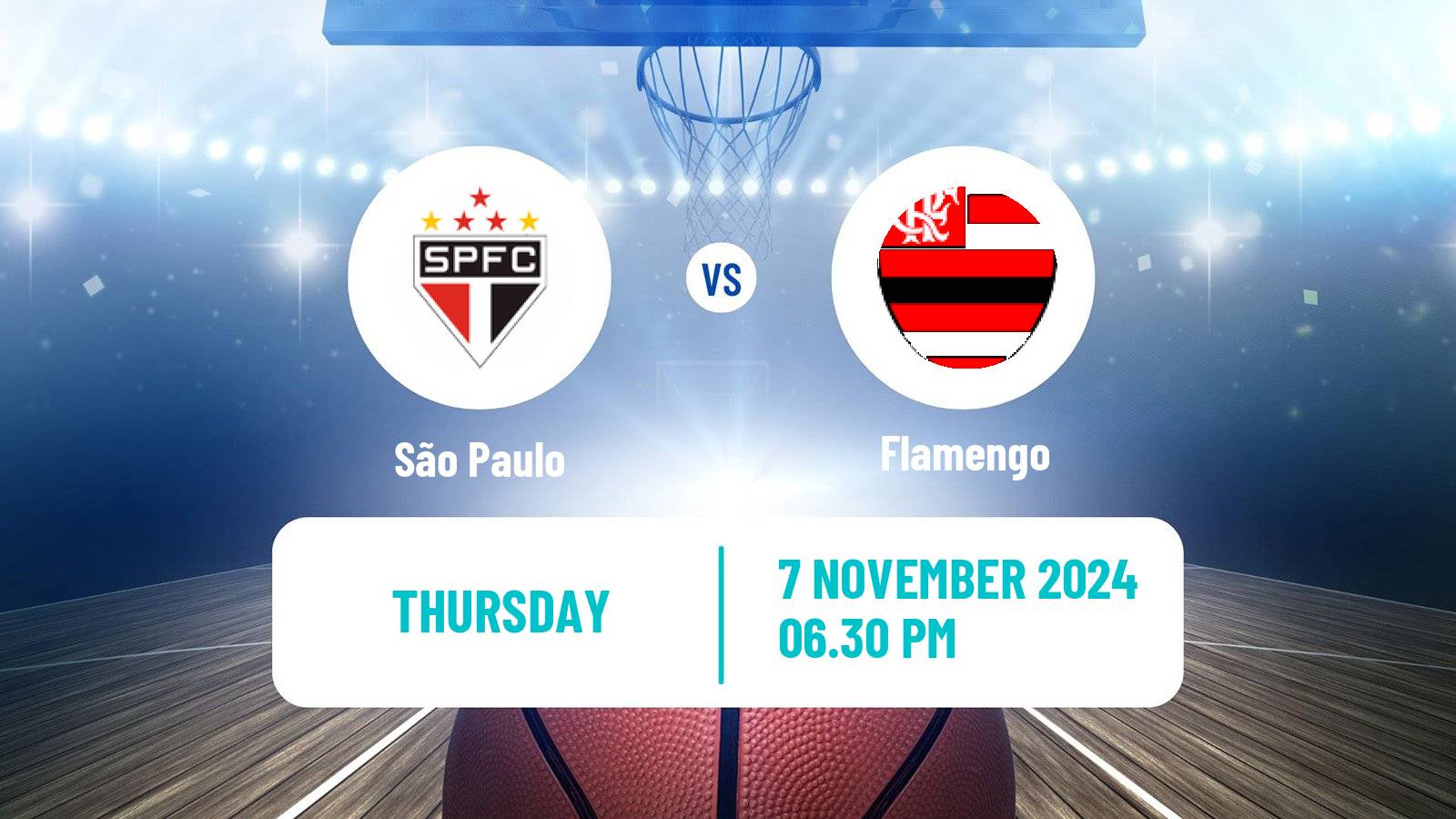 Basketball Brazilian NBB São Paulo - Flamengo