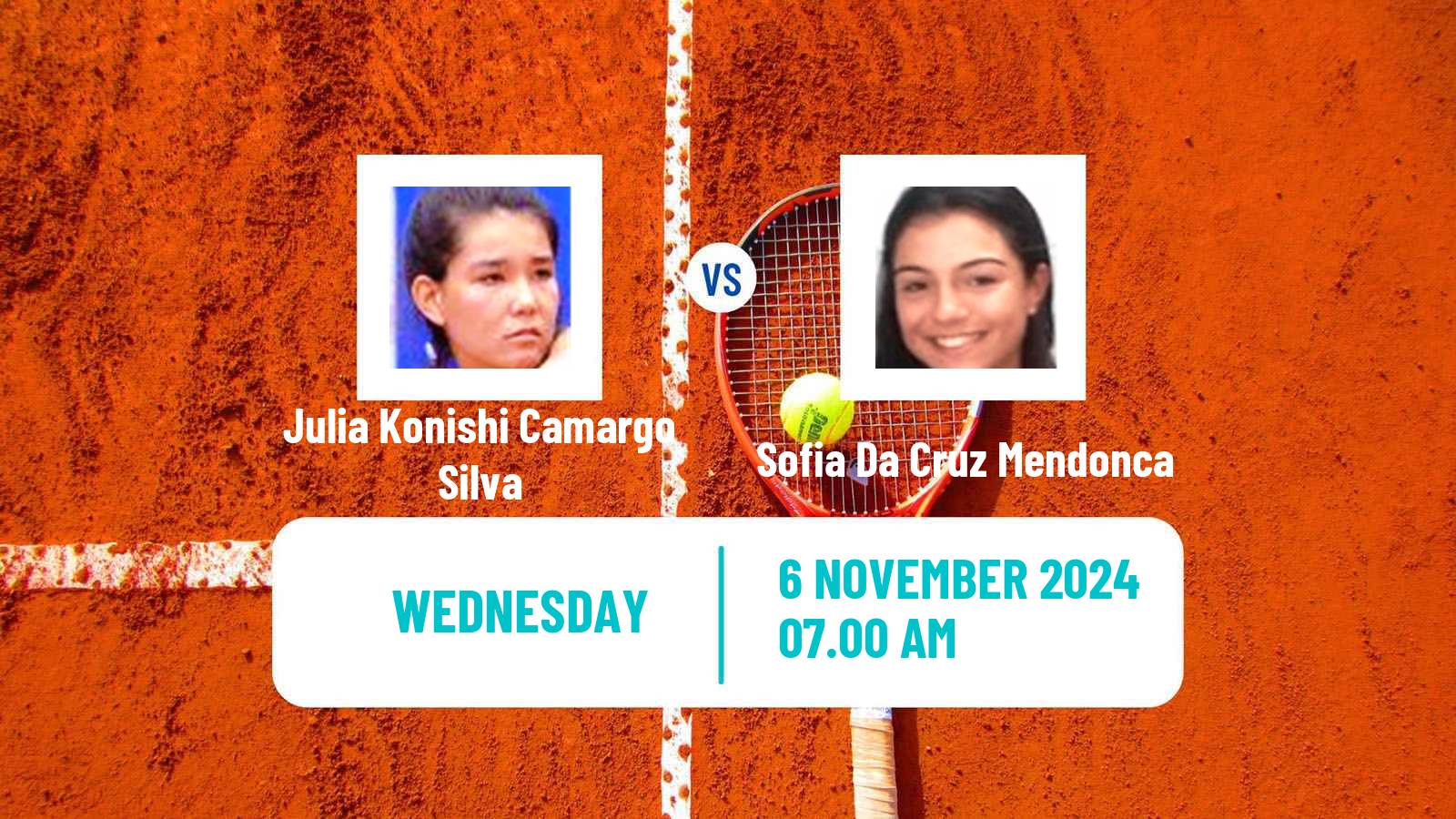 Tennis ITF W15 Asuncion Women Julia Konishi Camargo Silva - Sofia Da Cruz Mendonca