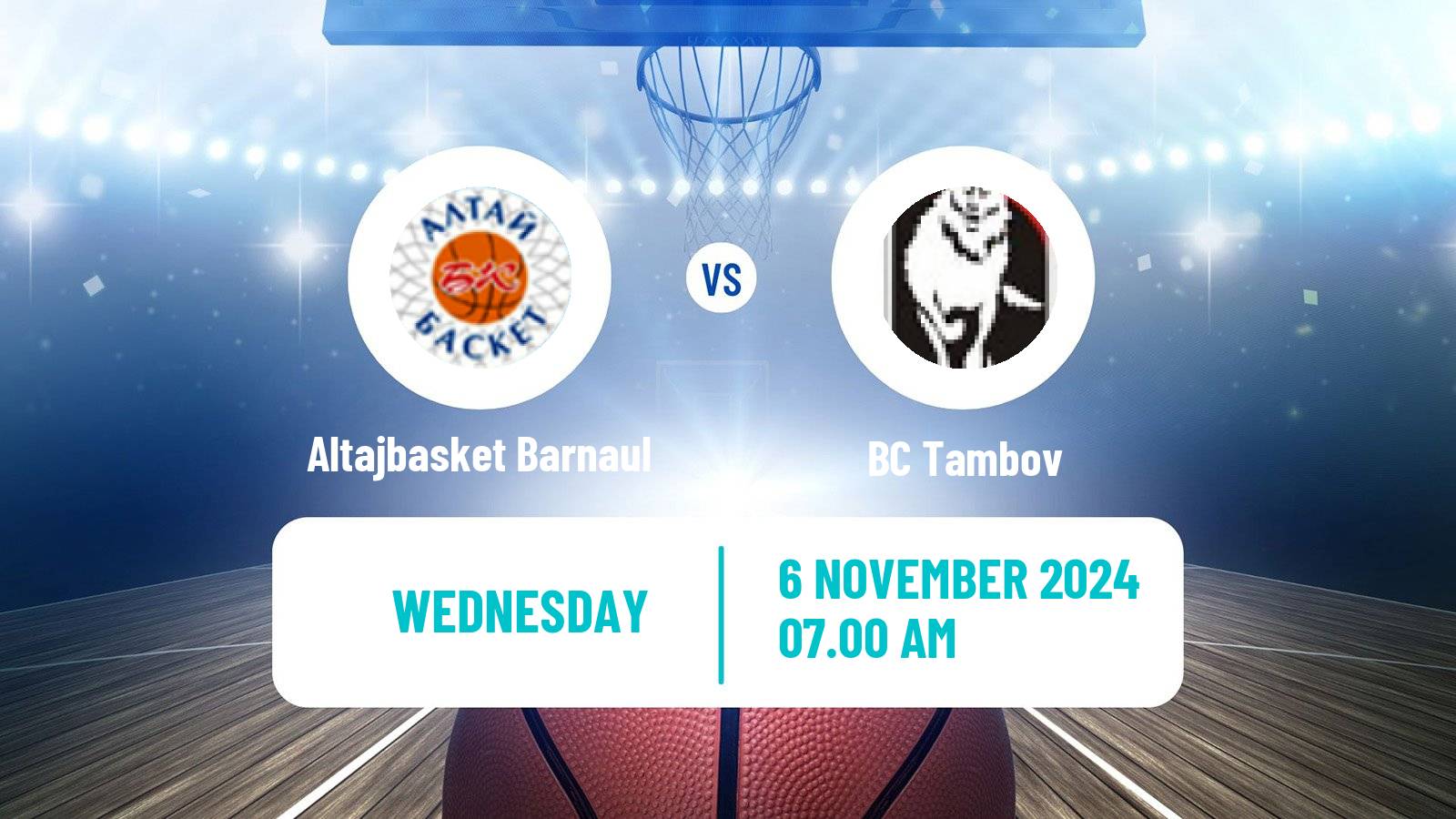 Basketball Russian Cup Basketball Altajbasket Barnaul - Tambov