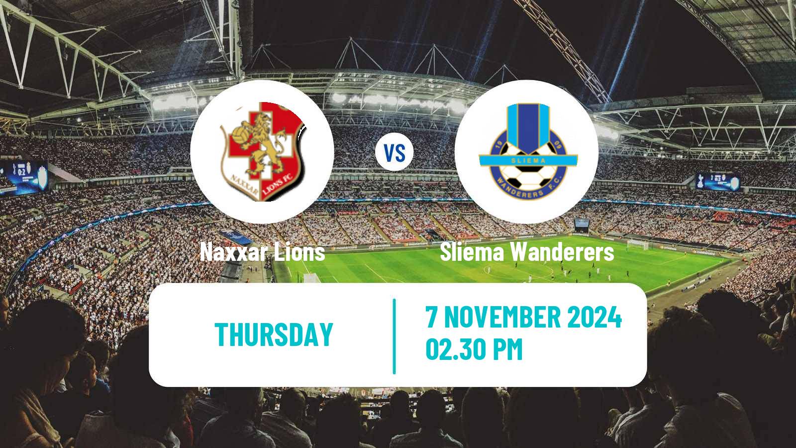 Soccer Maltese Premier League Naxxar Lions - Sliema Wanderers