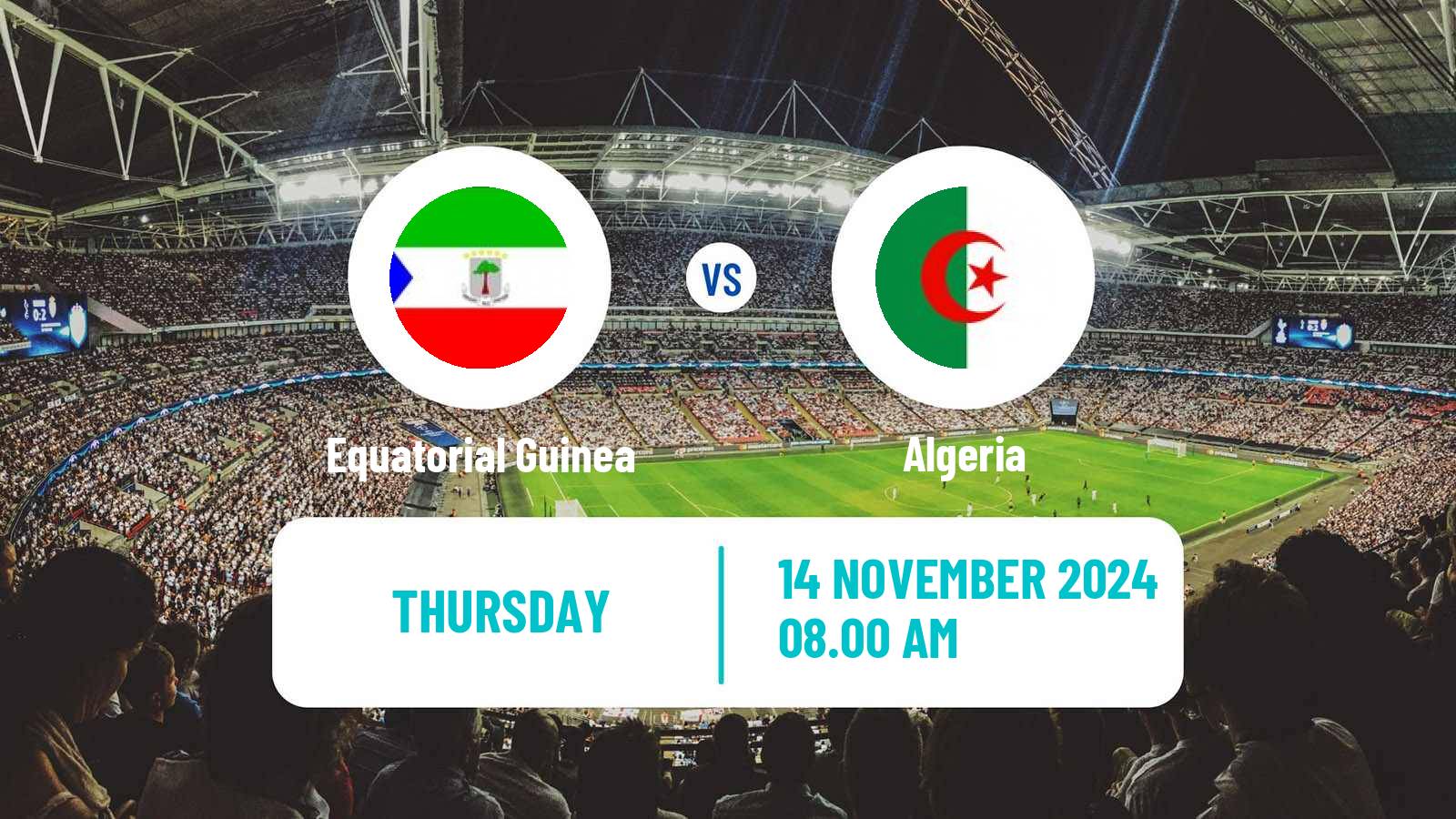 Soccer Africa Cup of Nations Equatorial Guinea - Algeria