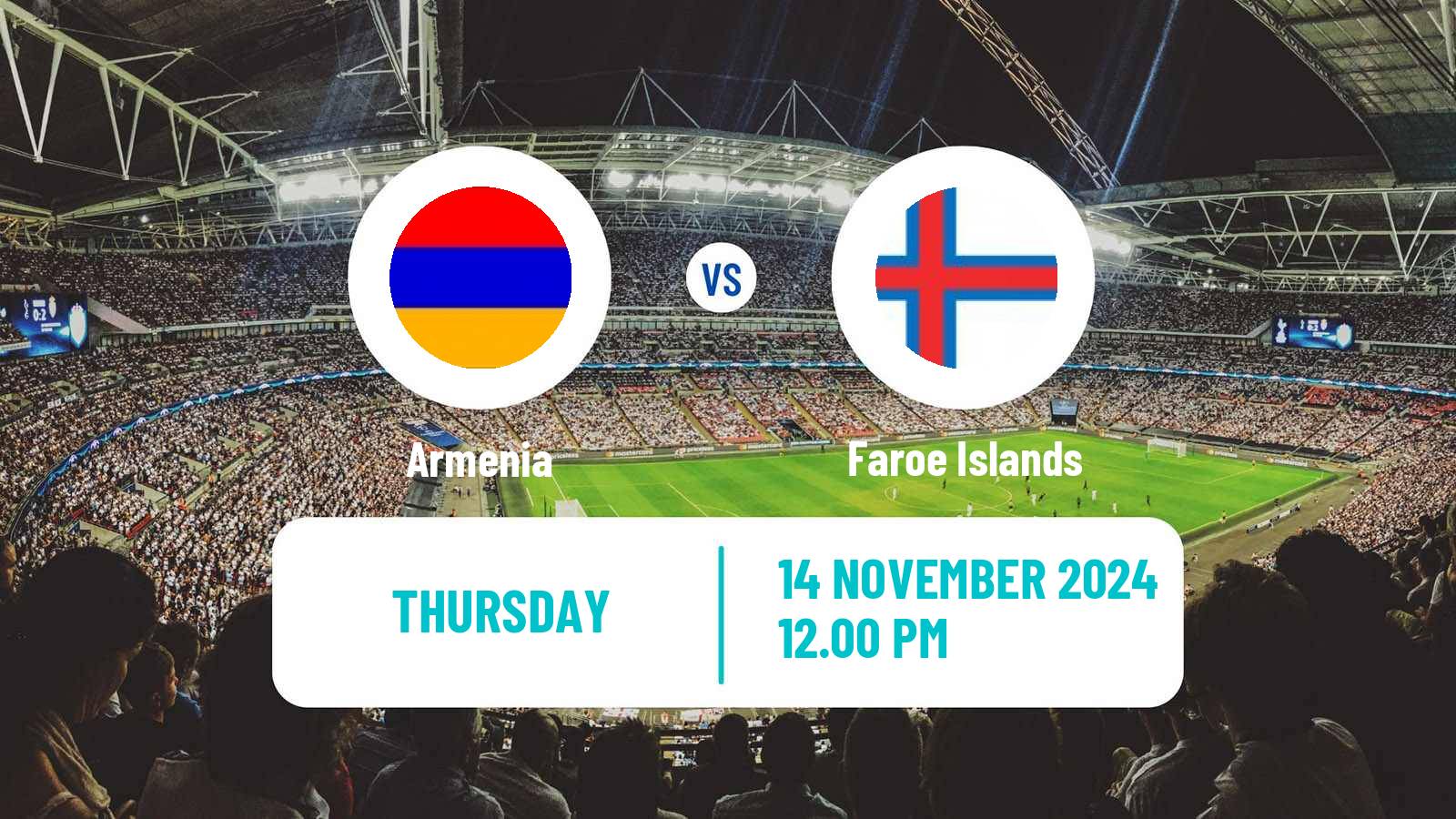 Soccer UEFA Nations League Armenia - Faroe Islands