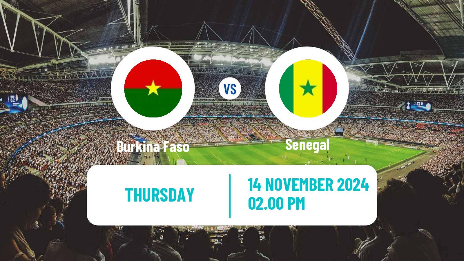 Soccer Africa Cup of Nations Burkina Faso - Senegal