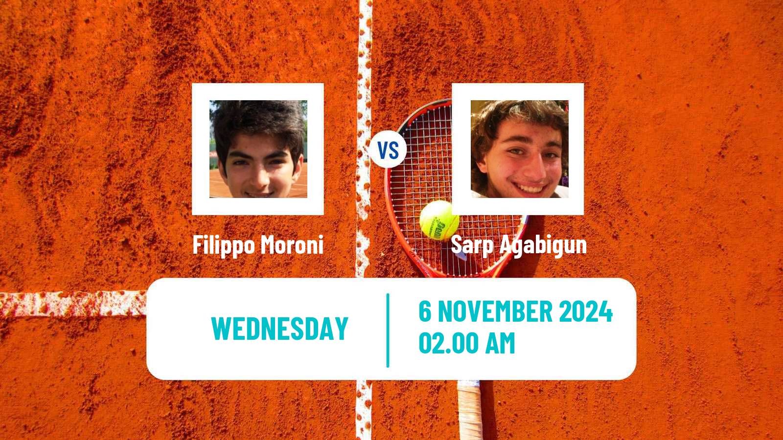 Tennis ITF M15 Antalya 16 Men Filippo Moroni - Sarp Agabigun