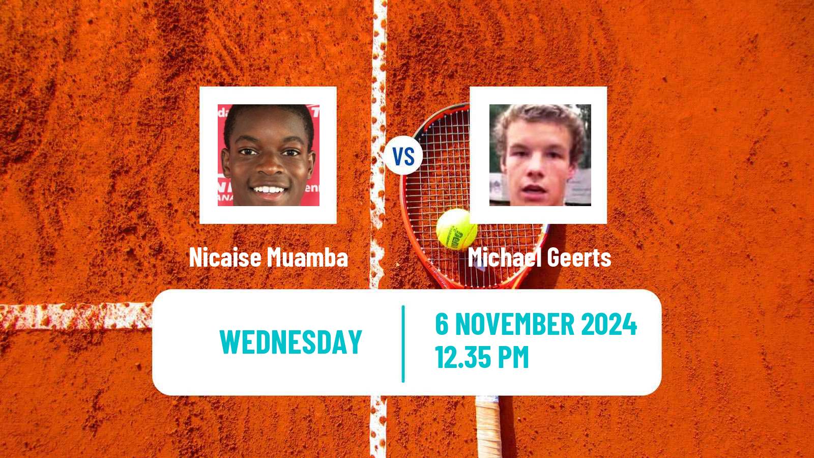 Tennis ITF M25 Saint Augustin De Desmaures Men Nicaise Muamba - Michael Geerts