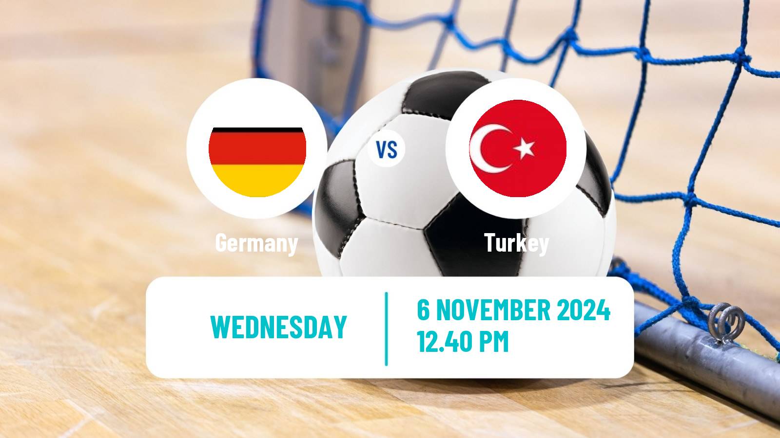 Futsal Friendly International Futsal Germany - Turkey