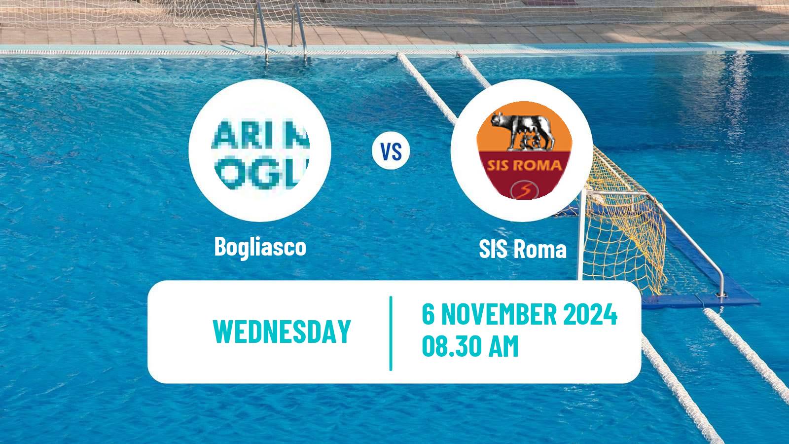 Water polo Italian A1 Water Polo Women Bogliasco - SIS Roma