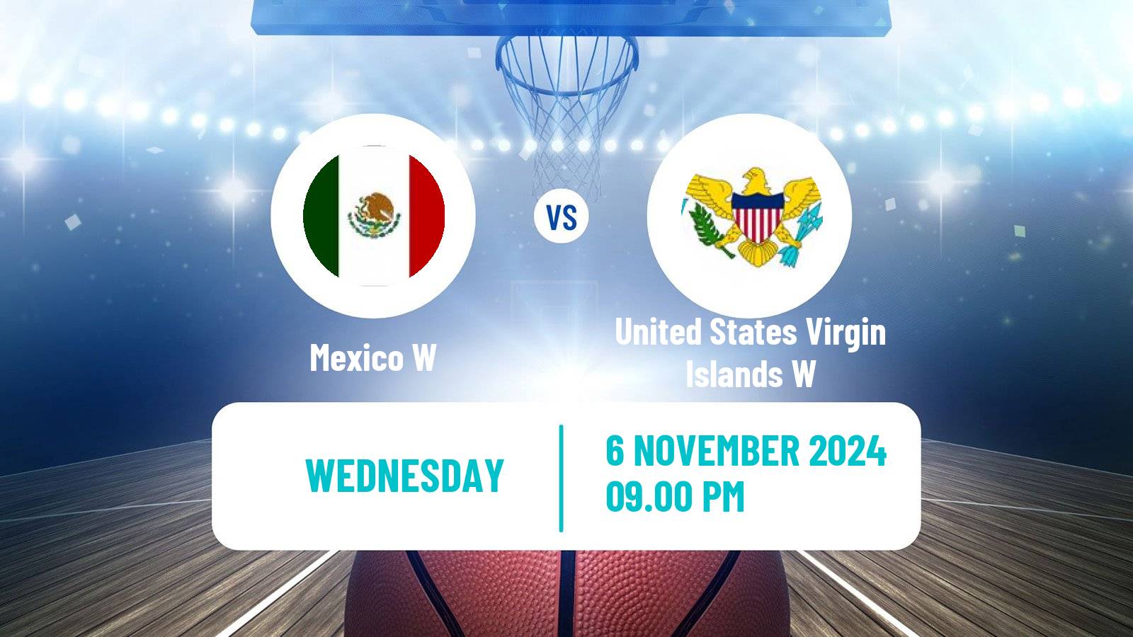 Basketball Centrobasket Championship Women Mexico W - United States Virgin Islands W