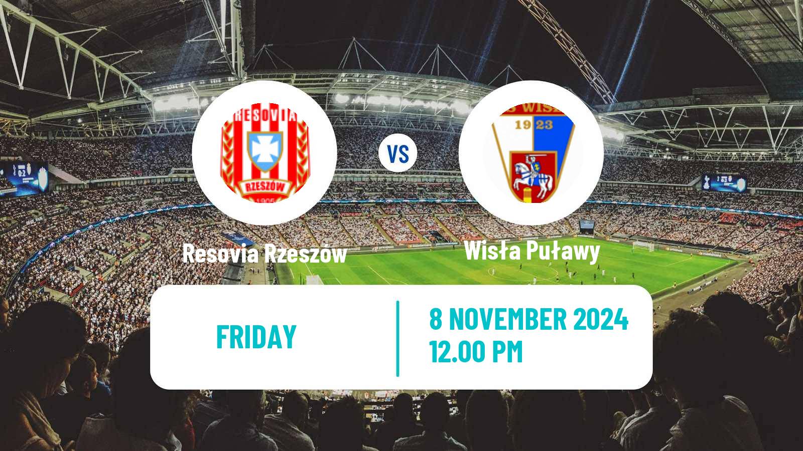 Soccer Polish Division 2 Resovia Rzeszów - Wisła Puławy